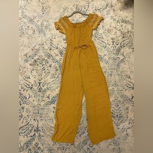 sunflower yellow romper